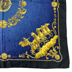 Hermes Scarf Carre 90 Cosmos Space Viewing Silk Blue — view 5