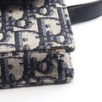 Dior Waist Bag Oak Navy Canvas — view 6