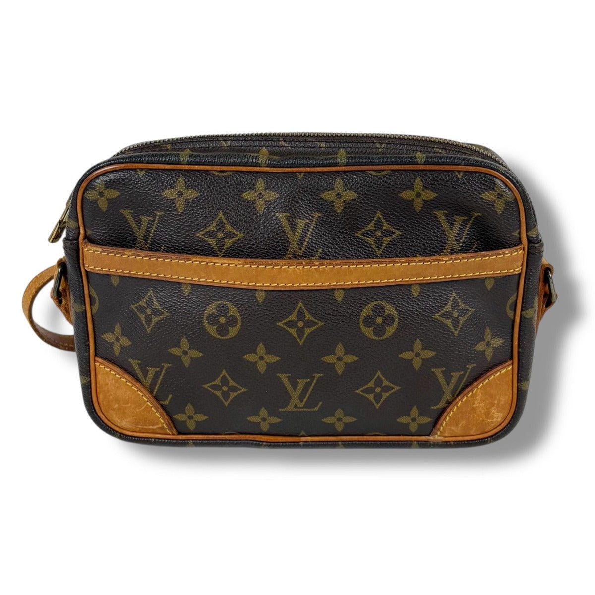 Louis Vuitton Shoulder Bag Trocadero 23 Monogram Leather Brown — view 2