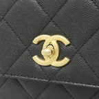 Chanel Backpack Sac Gold — view 4