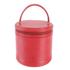 Louis Vuitton Epi Cannes Castilian Red Vanity Leather Handbag Tote