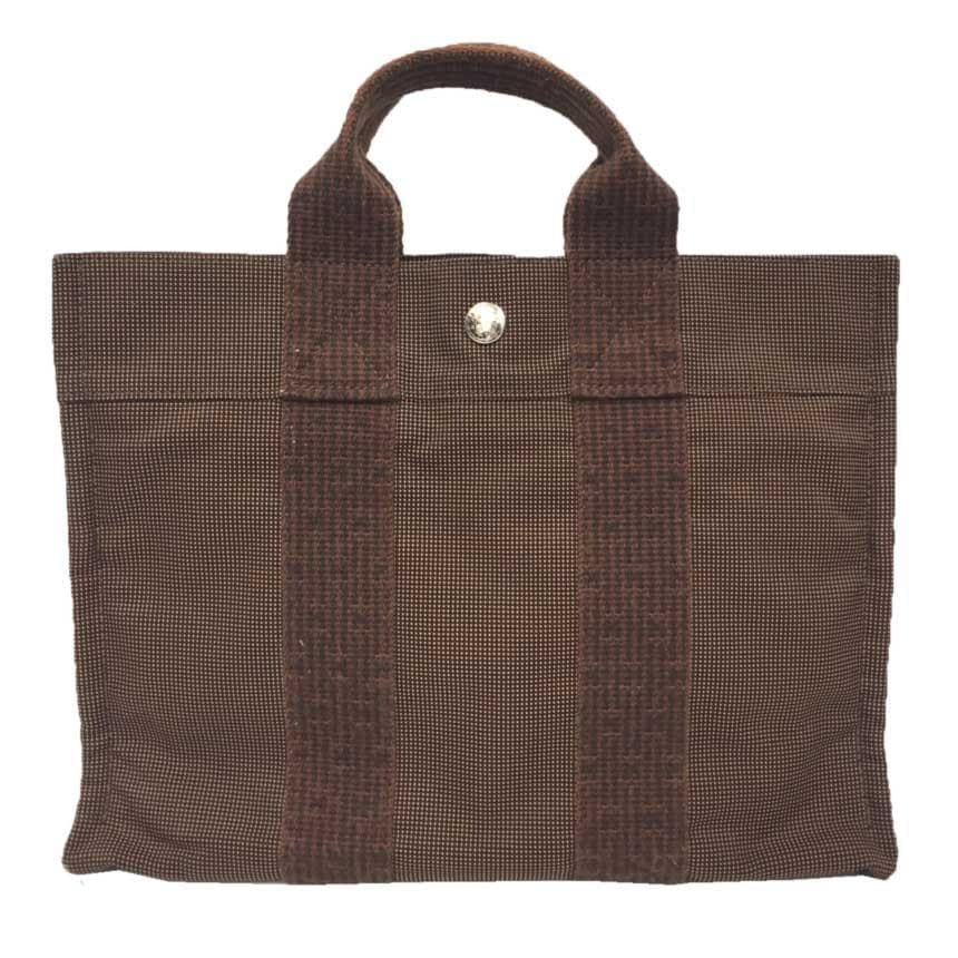 Hermes Her Line Tote PM Brown