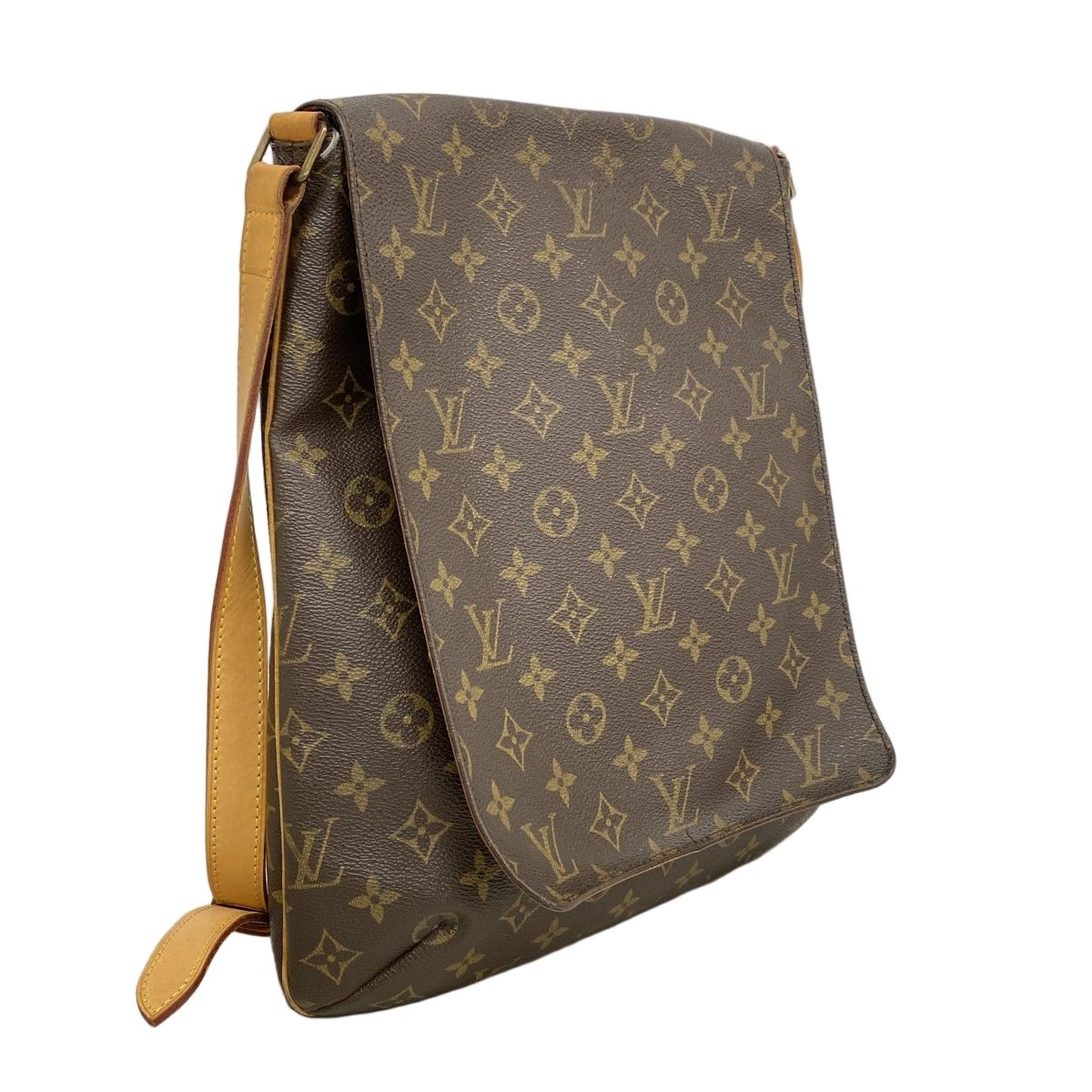 Louis Vuitton Shoulder Bag Monogram Musette Brown — view 2