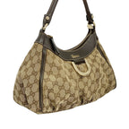 Gucci Handbag GG Canvas Brown Champagne Gold — view 2