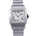 Cartier Santos Galbe LM Watch Silver Dial