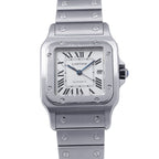 Cartier Santos Galbe LM Watch Silver Dial
