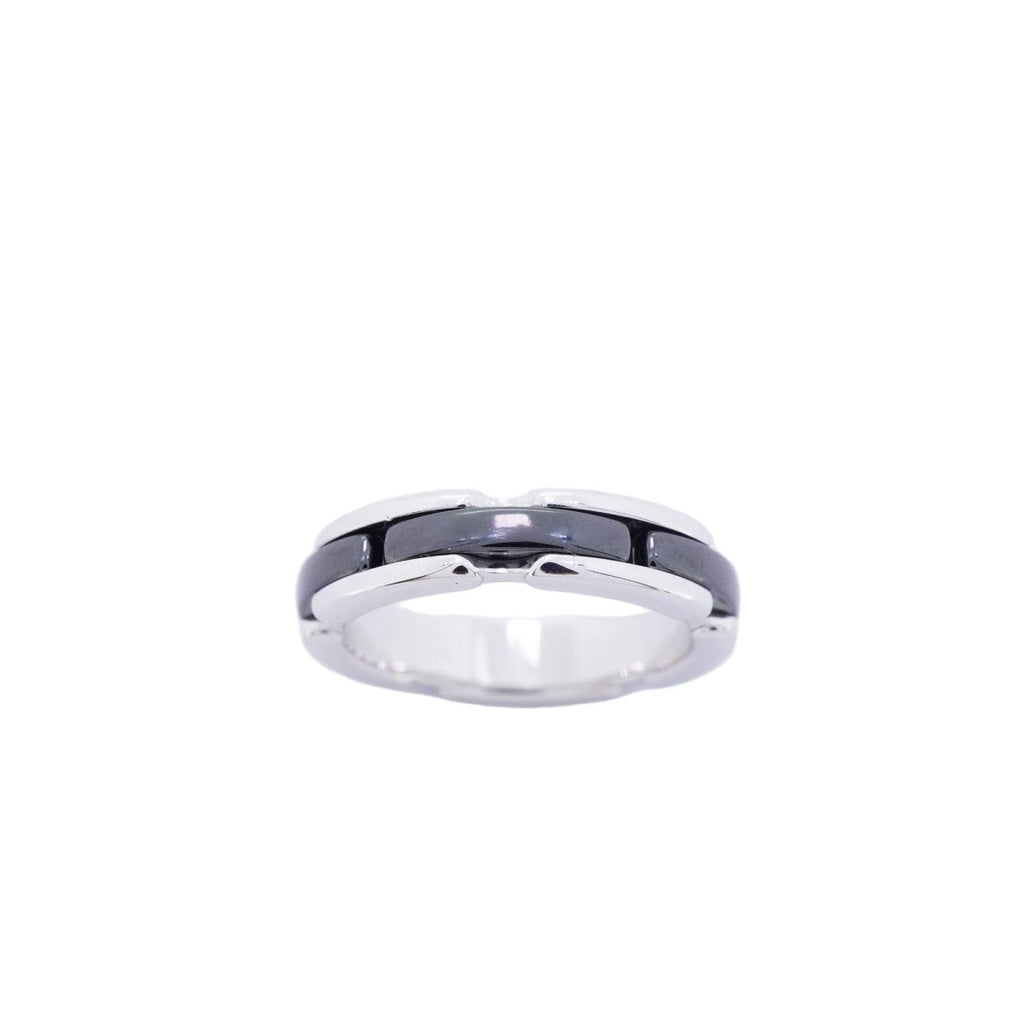 Chanel Ring Ultra Collection 18k White Gold Ceramic Black — view 2