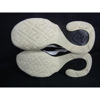 Fendi Fluid Patent Leather 35 Shoes White Black — view 4