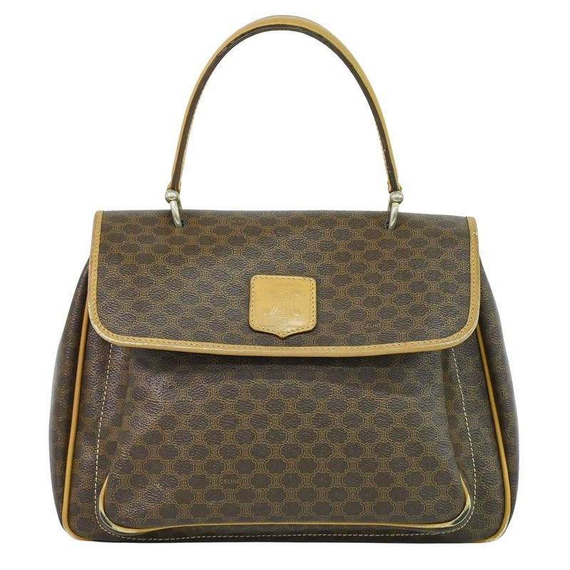 Celine Macadam Handbag Brown Bag — view 2
