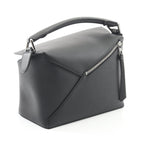 Loewe Handbag Puzzle Bag Espresso Small A510 P60 xac 1100 Black Leather — view 2