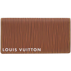 Louis Vuitton Portefeuille Blazer NM Epi Leather Brown Long Wallet