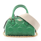 Gucci Handbag GG Matelasse Green Leather 2-Way — view 2