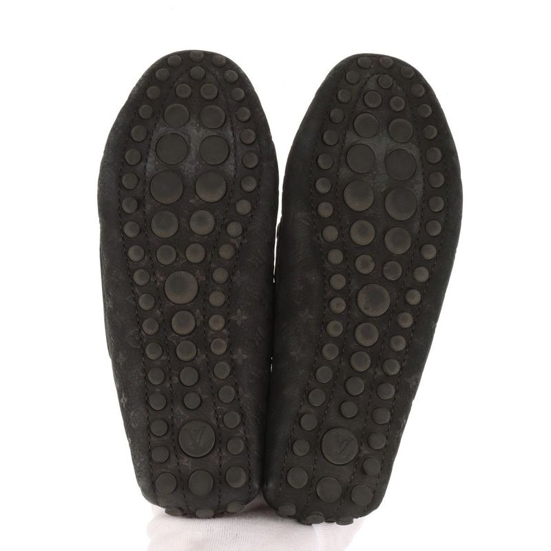 Louis Vuitton Arizona Line 18 Monogram Leather Driving Shoes 36 Nd0168 — view 8