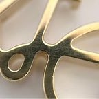 Loewe Key Ring Gold Anagram 111.29.203 Logo — view 3