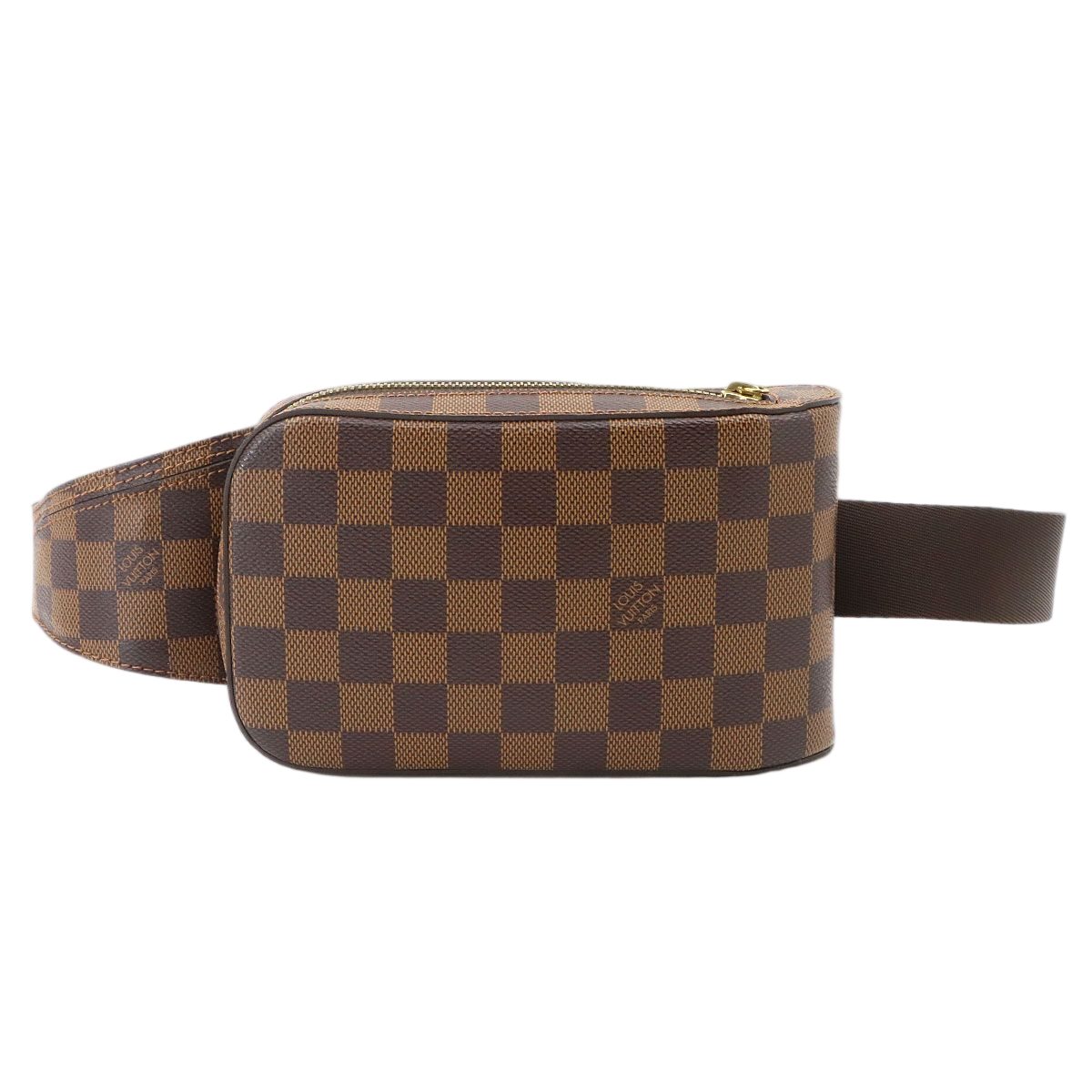 Louis Vuitton Damier Geronimos Belt Bag Waist Pouch Ebene Brown