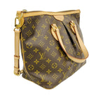 Louis Vuitton Handbag Monogram Palermo PM Brown 2-Way — view 2