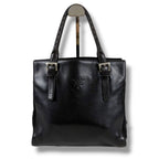 Prada Nappa Leather Tessuto Nylon Mini Tote Black — view 2