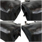 Prada Nappa Leather Tessuto Nylon Mini Tote Black — view 6