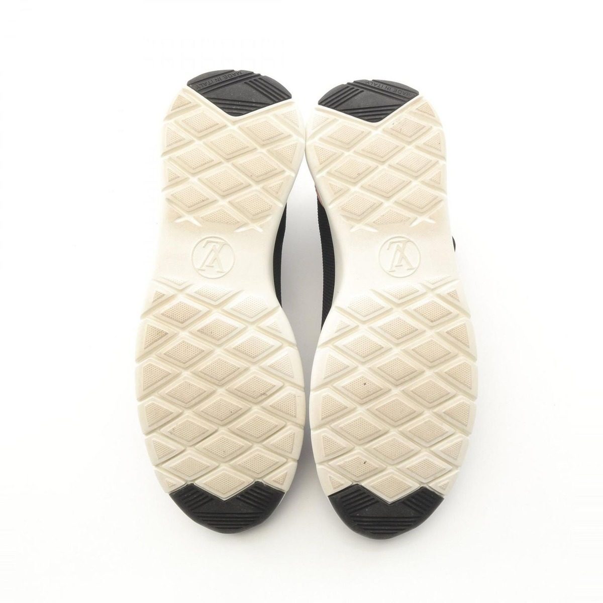 Louis Vuitton Sneakers Aftergame Line Socks Black Fabric — view 4