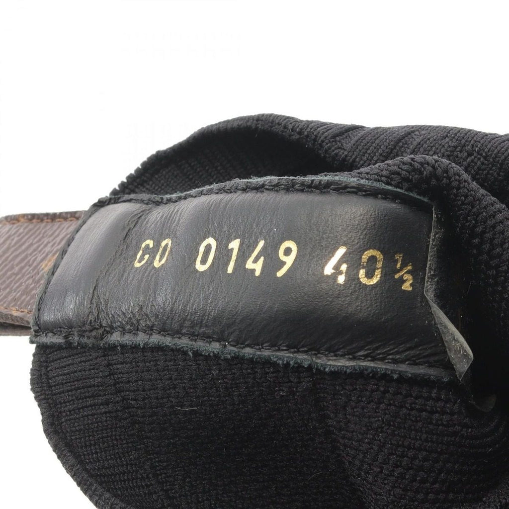 Louis Vuitton Sneakers Aftergame Line Socks Black Fabric — view 7