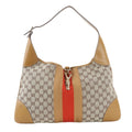 Gucci GG Canvas Leather Shoulder Bag Hand