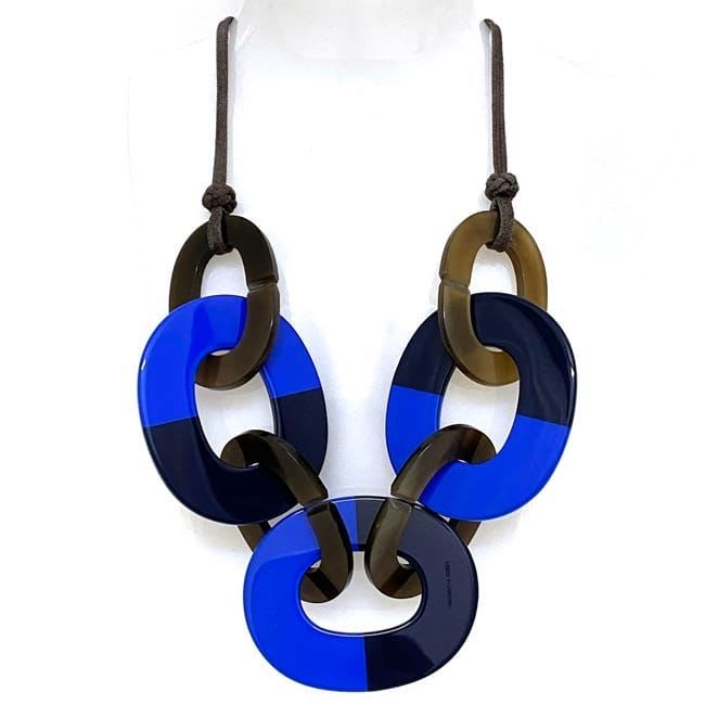 Hermes Necklace Caramba Lacquer Chain Beige — view 4