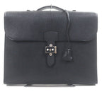 Hermes Sac a Depeches Light Chevre Matte Silver Leather