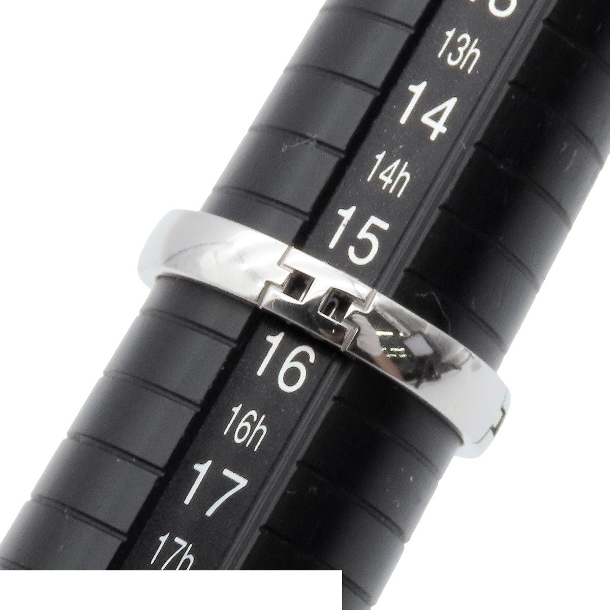 Hermes Hercules White Gold 18k 56 Ring — view 7