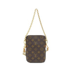 Louis Vuitton Monogram Utility Crossbody Shoulder Bag Brown Marron — view 2