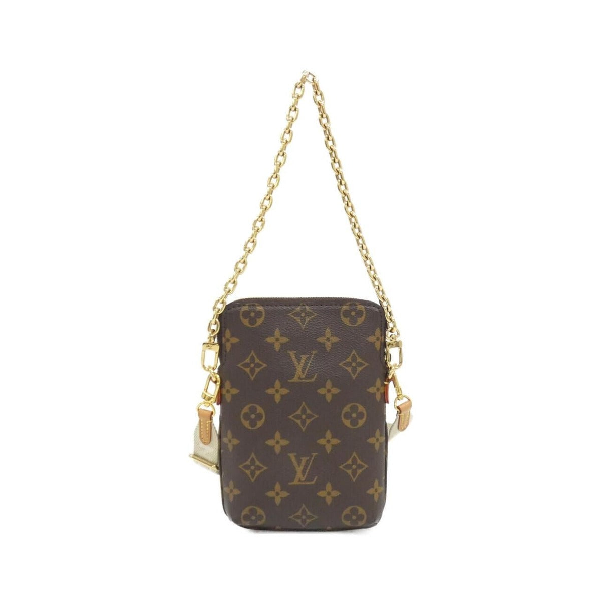 Louis Vuitton Monogram Utility Crossbody Shoulder Bag Brown Marron — view 2