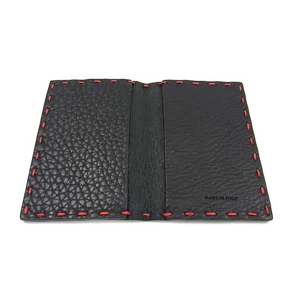 Fendi Selleria Leather Card Case Holder Pass Business — view 3