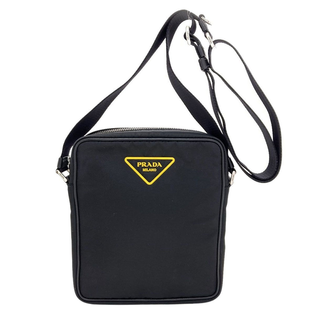 Prada Logo Shoulder Bag Nylon