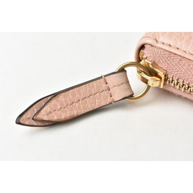 Gucci Long Wallet Petit Marmont Leather Pink Beige — view 3