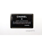Chanel 22 Wave Stitch Push Lock Leather Chain Shoulder Bag — view 8