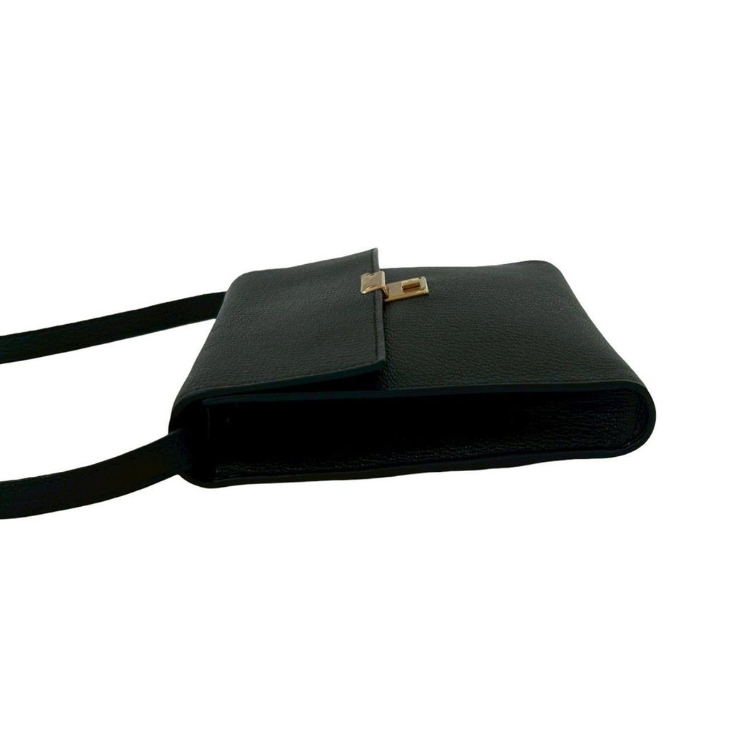 Hermes Click 16 Logo Chevre Shoulder Bag — view 5