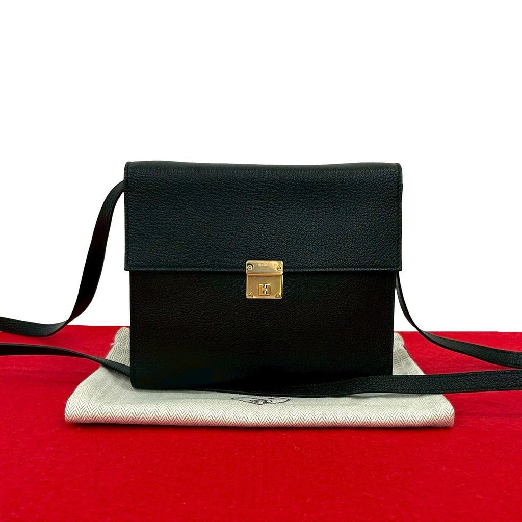 Hermes Click 16 Logo Chevre Shoulder Bag