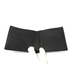Bottega Veneta Maxi Intrecciato Leather Bifold Wallet Billfold Black — view 3