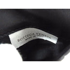 Bottega Veneta Maxi Intrecciato Leather Bifold Wallet Billfold Black — view 5