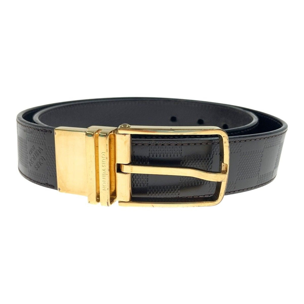 Louis Vuitton Damier Infini Suntulle Boston 35 mm Reversible Belt — view 2