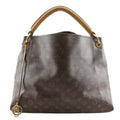 Louis Vuitton Artsy MM Monogram Canvas Brown Shoulder Bag
