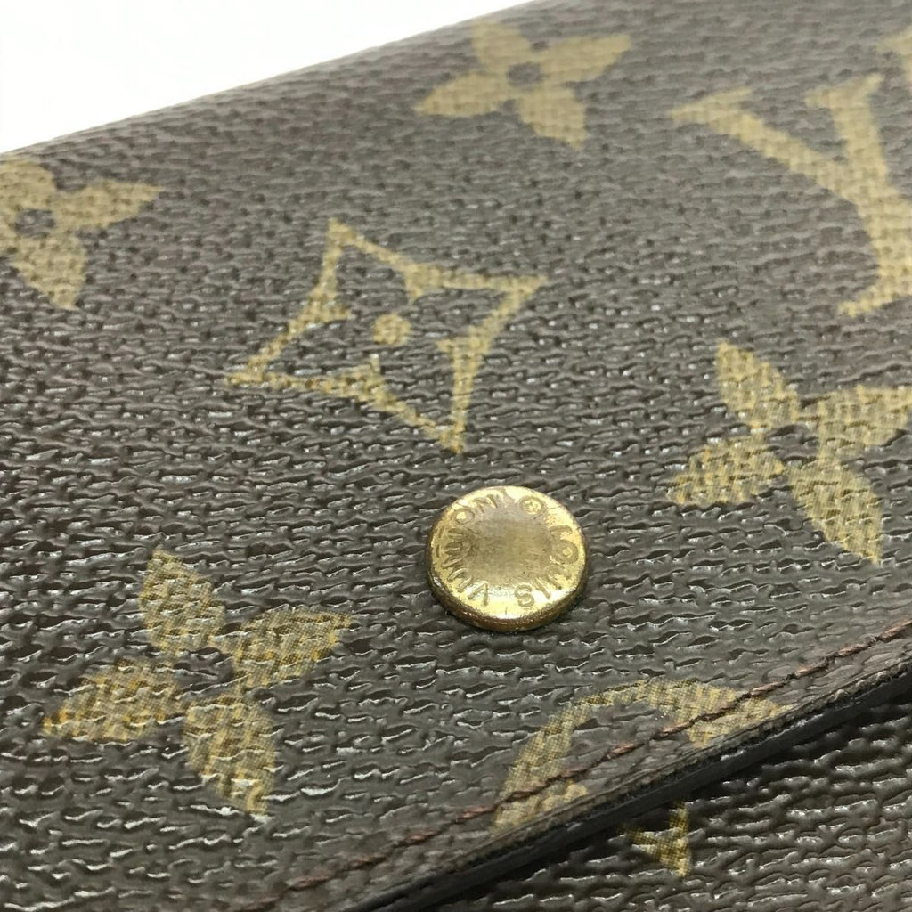 Louis Vuitton Notebook Cover Monogram Pochette Pass Port Brown — view 5