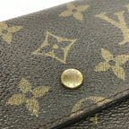 Louis Vuitton Notebook Cover Monogram Pochette Pass Port Brown — view 5