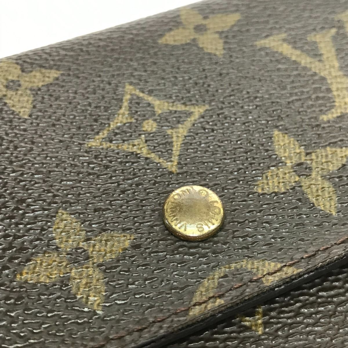 Louis Vuitton Notebook Cover Monogram Pochette Pass Port Brown — view 5