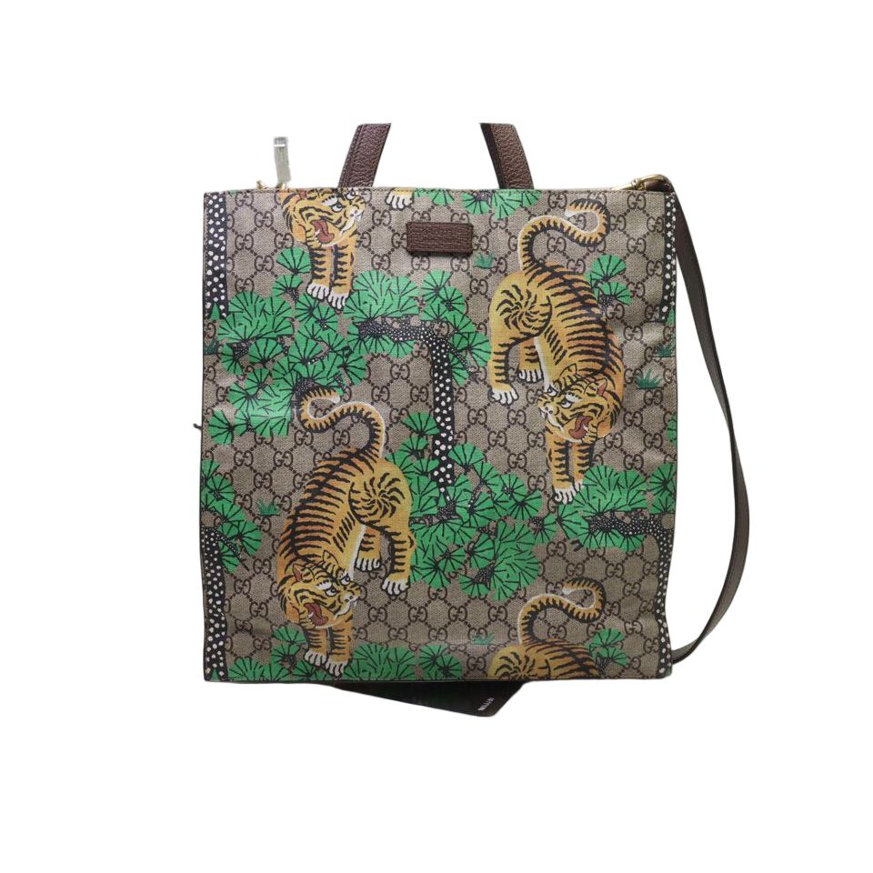 Gucci GG Supreme Bengal 2-Way Tote Bag