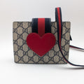 Gucci Children's GG Supreme Sherry Line Shoulder Bag