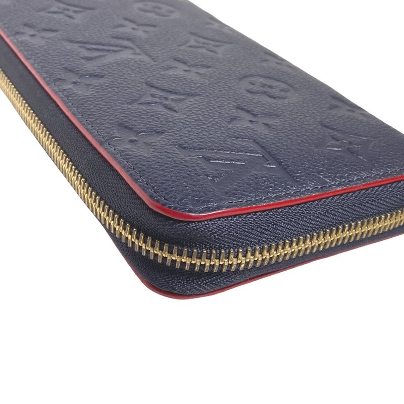 Louis Vuitton Empreinte Zippy Wallet Marline Rouge Long — view 8