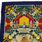 Hermes Scarf 100% Silk Carre 90 Orgauphone ET Autres Mecaniques Pipe Organ — view 2