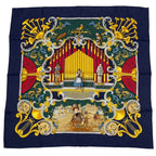 Hermes Scarf 100% Silk Carre 90 Orgauphone ET Autres Mecaniques Pipe Organ