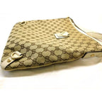 Gucci GG Canvas Shoulder Bag Beige — view 3