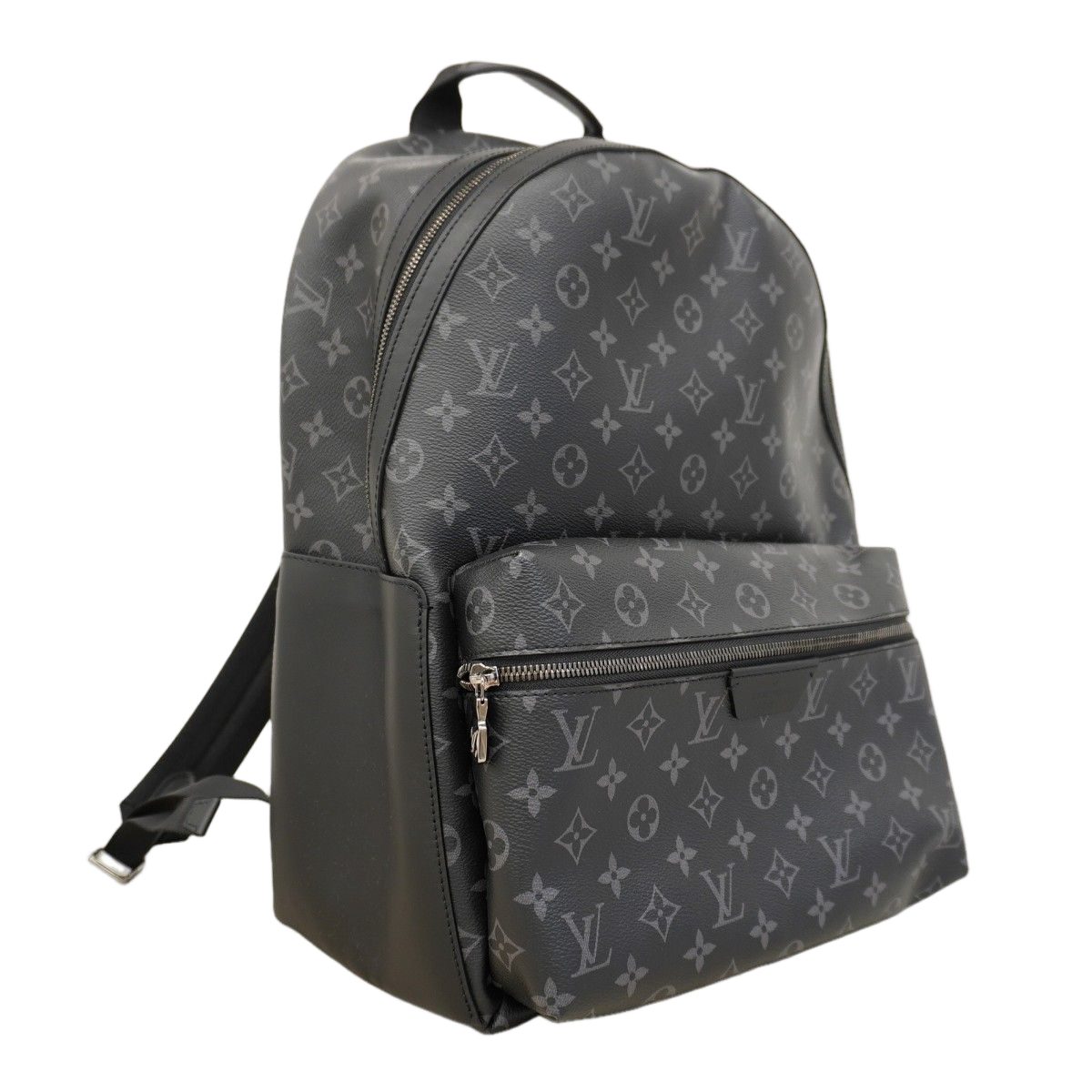 Louis Vuitton Backpack Monogram Eclipse Discovery PM Black — view 2